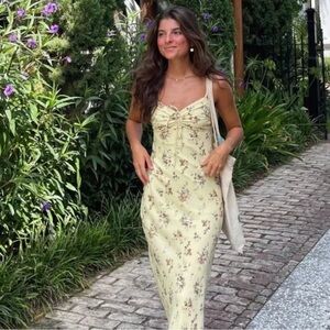 Abercrombie Cinch front maxi dress